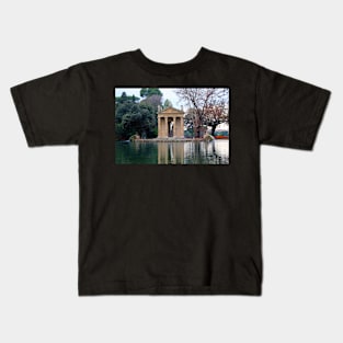 Villa Borghese Gardens Rome, Italy Kids T-Shirt